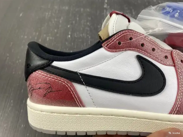 Rep TBK ROOM LOW TROPHY FN0432-017 OG 1 'RED JORDAN AIR BLACK' X 0603